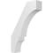 Ekena Millwork 6-in. W x 22-in. D x 34-in. H Balboa Architectural Grade PVC Knee Brace BRCP06X22X34BOA - alternate 1
